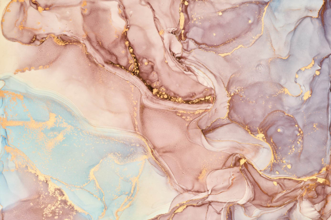 Фотошпалери Пудровий флюїд з золотом