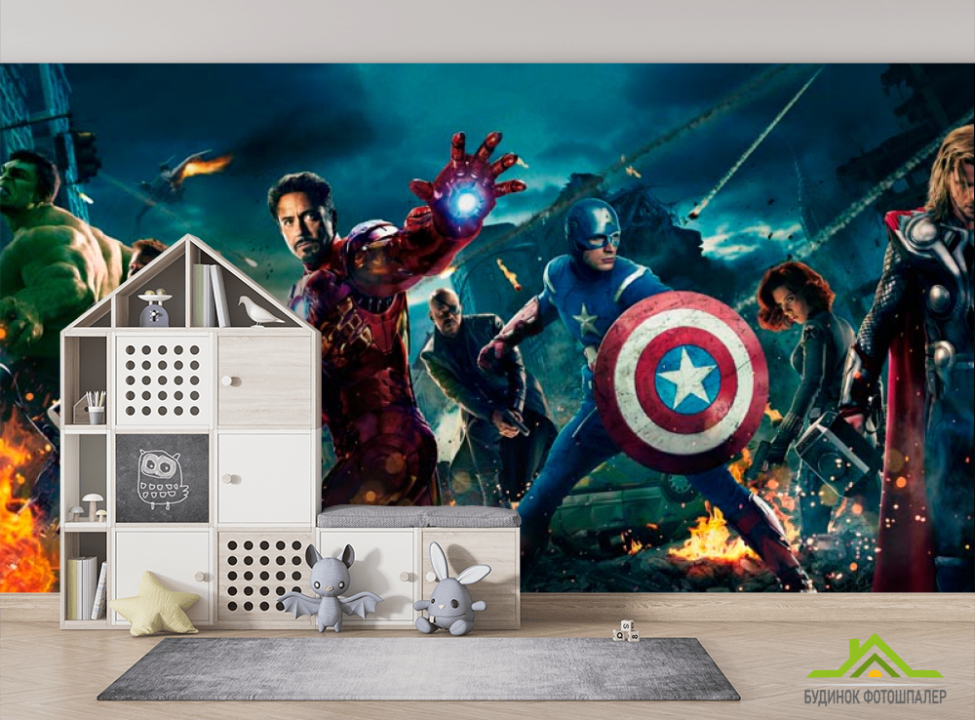 выбрать Фотообои Мстители. Часть 3.  на стену