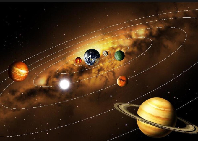 Фотообои Солнечная система