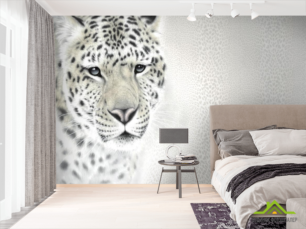 Фотошпалери Фотошпалери Чб тигр