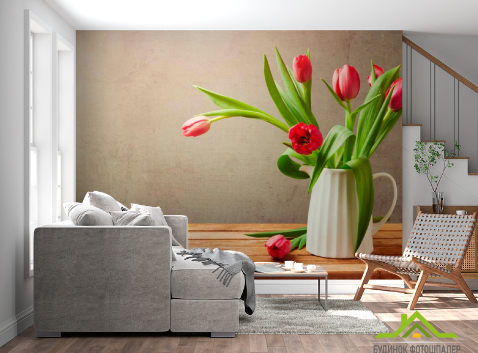 выбрать Фотошпалери Тюльпани Фотошпалери Квіти на стіну