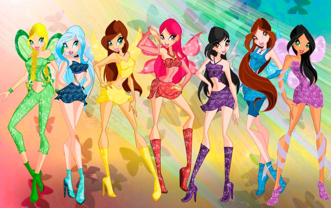 Фотообои Красавицы Винкс