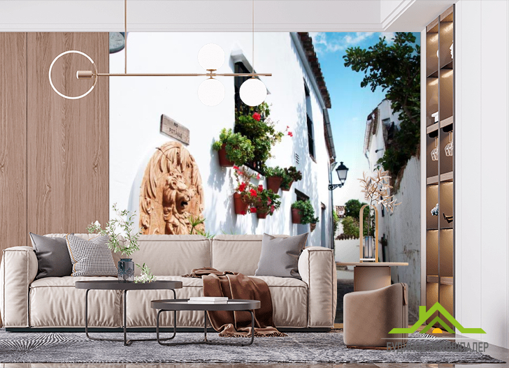 Фотошпалери Стара вуличка на Кіпрі