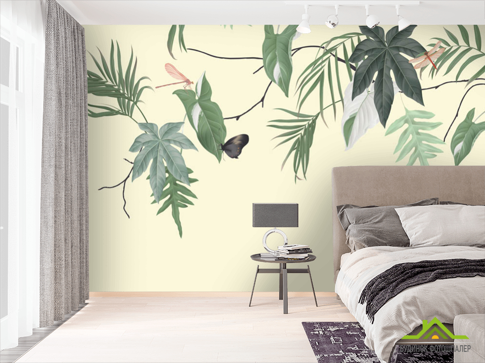 Фотообои Тропики с потолка