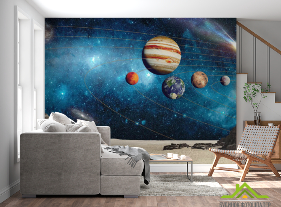 выбрать Фотошпалери космонавти в космосі Фотошпалери Космос на стіну