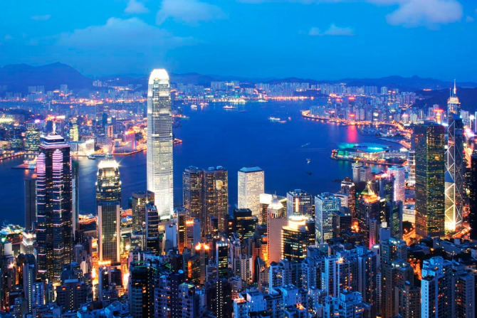 Фотошпалери Нічні фарби міста New York