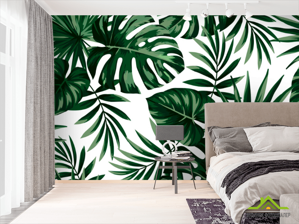 Фотошпалери Тропічні листя