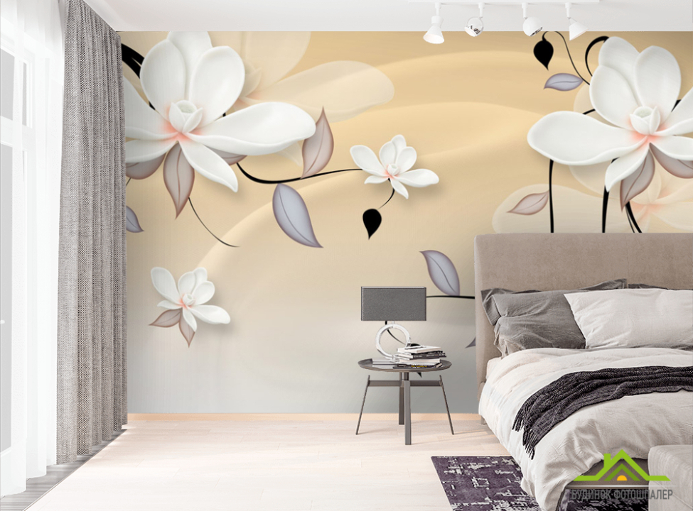 выбрать Фотошпалери Плюмерія барельєф Фотошпалери 3Д барельєф на стіну