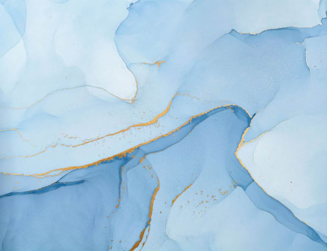 Фотошпалери Блакитний флюїд