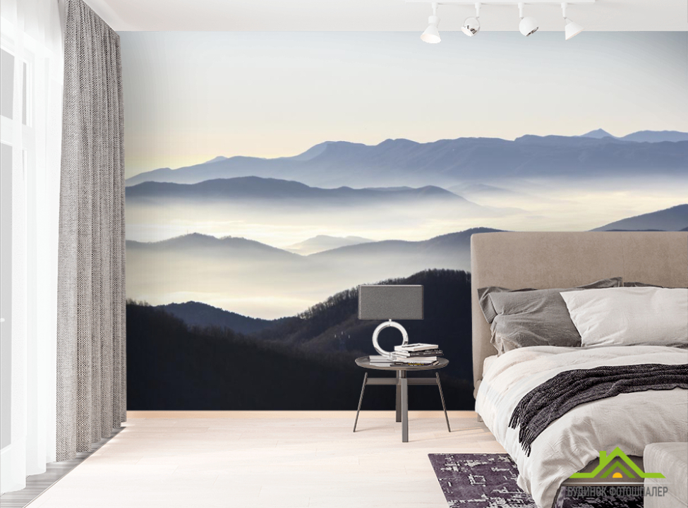 выбрать Фотошпалери гори за горами Фотошпалери в скандинавському стилі на стіну