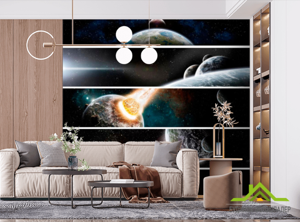 выбрать Фотошпалери Астероїд Фотошпалери Космос на стіну