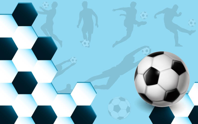 Фотообои Футбольный принт