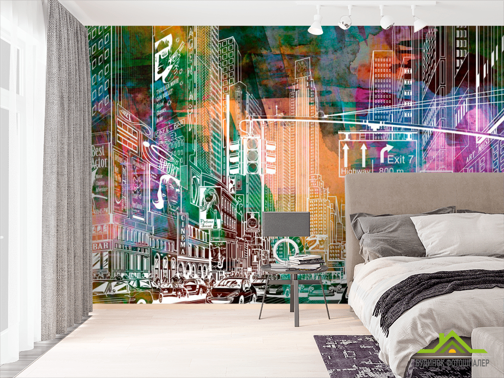 Фотообои Мегаполис