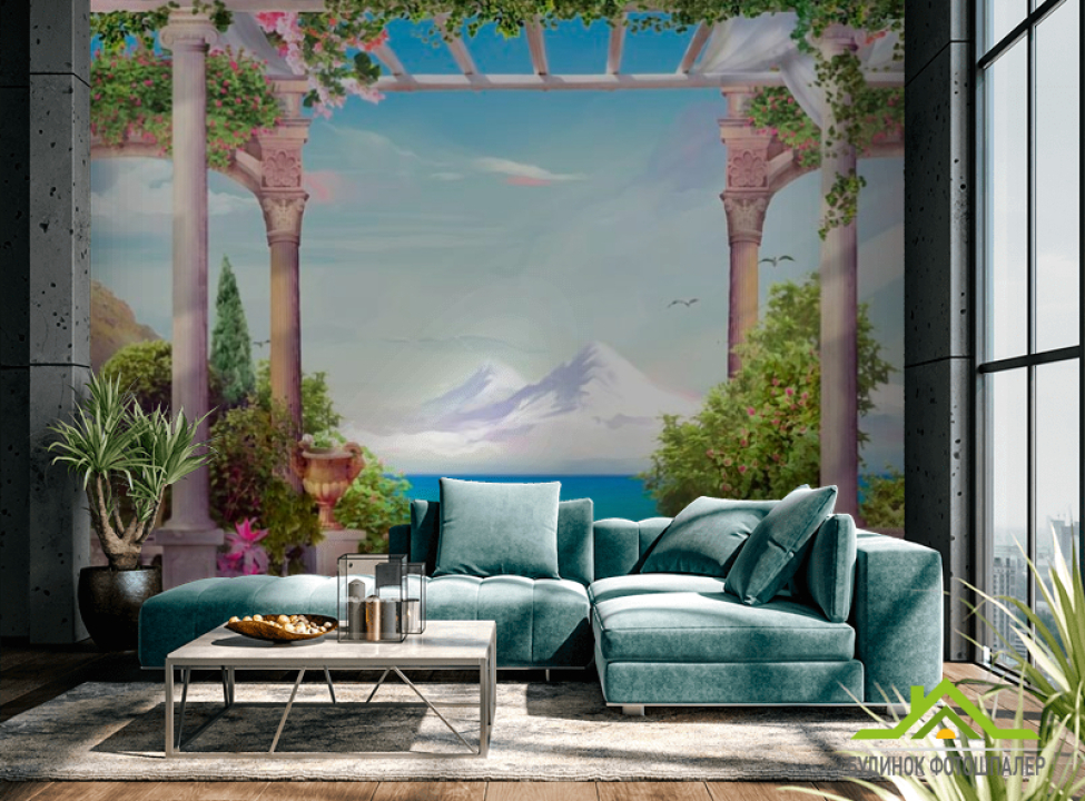 выбрать Фотошпалери Гори, квіти Фотошпалери Фрески на стіну