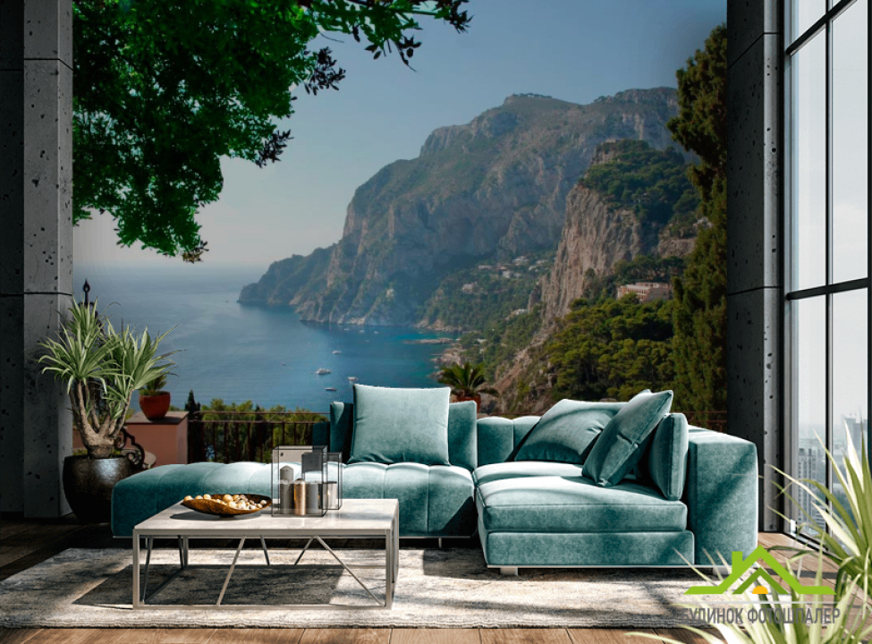 выбрать Фотообои Домик у моря Фотообои Море на стену