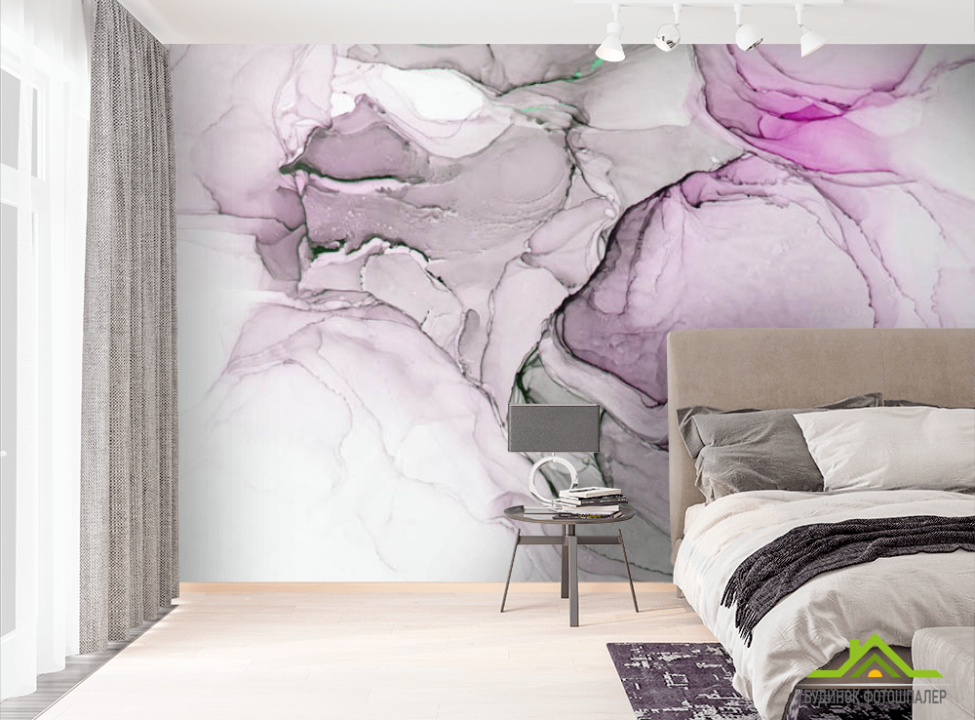 выбрать Фотошпалери розлучення fluid art рожеві Фотошпалери Fluid art на стіну