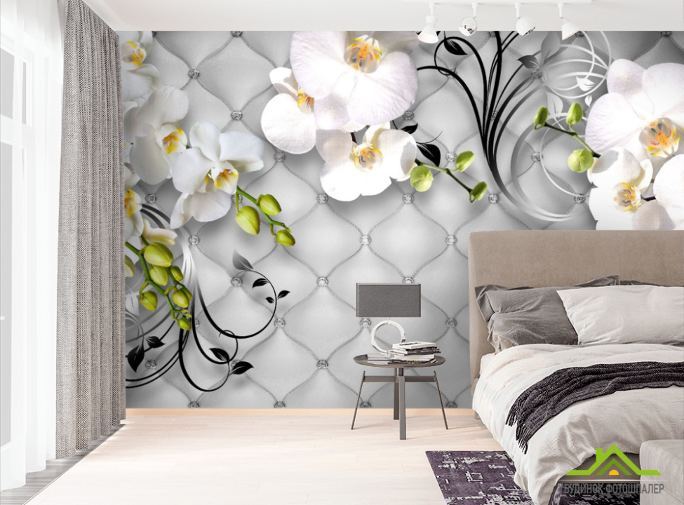 выбрать Фотошпалери 3D квіти Фотошпалери 3Д на стіну