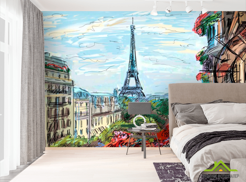 выбрать Фотошпалери Париж  на стіну