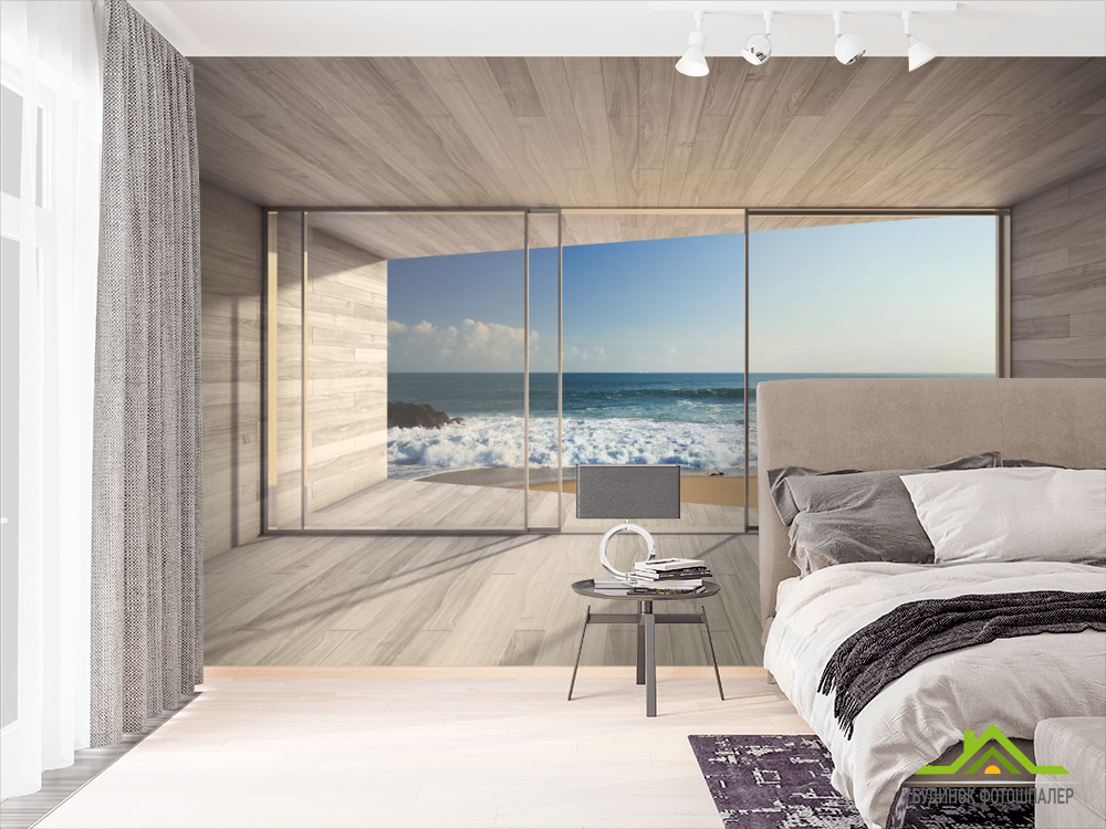 Фотошпалери Хвилі за вікном