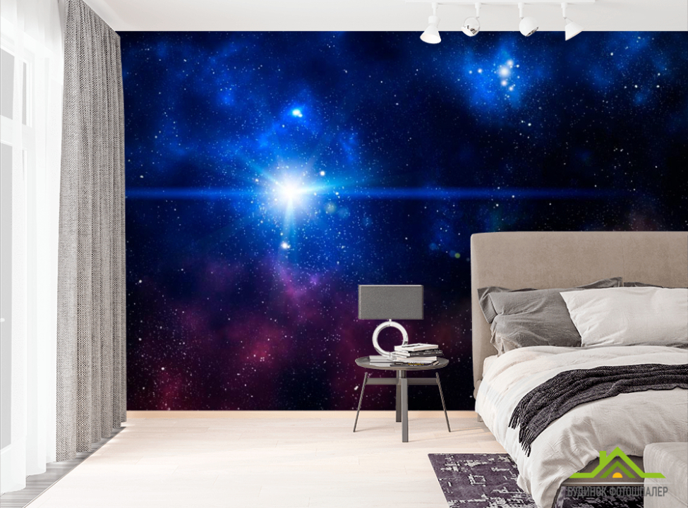 выбрать Фотошпалери Зірка в космосі Фотошпалери Космос на стіну