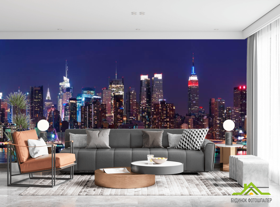 выбрать Фотообои Яркий ночной причал Фотообои ночной город на стену