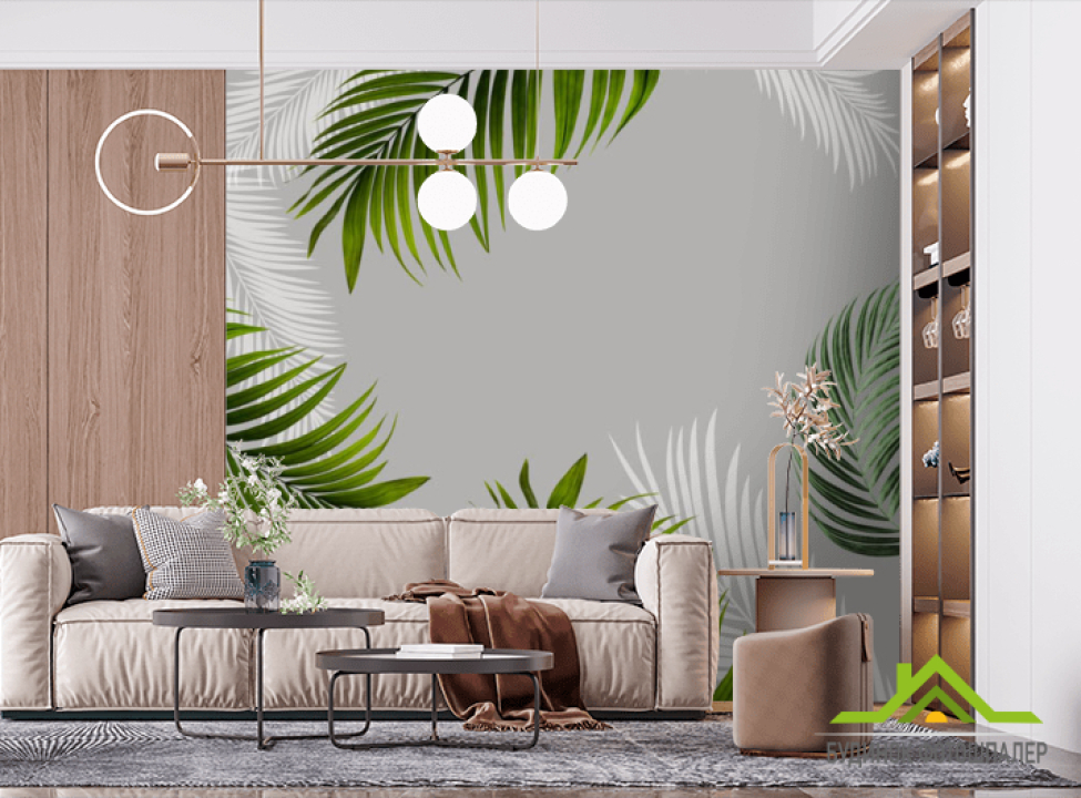 выбрать Фотошпалери тропічні листя Фотошпалери різні на стіну
