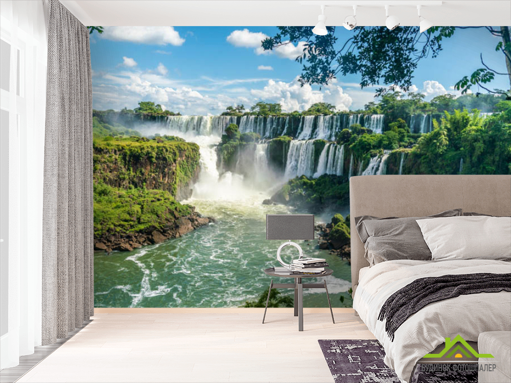 Фотообои Водопад 3д