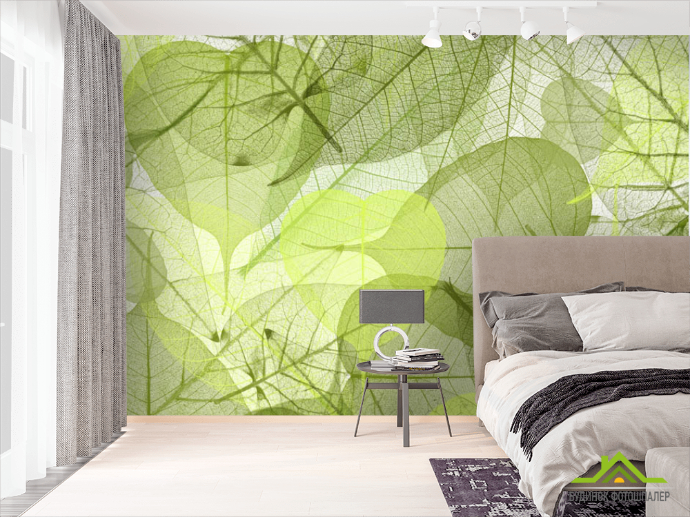 Фотообои листики
