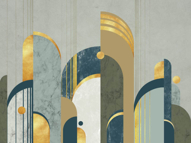 Фотошпалери стильна геометрія