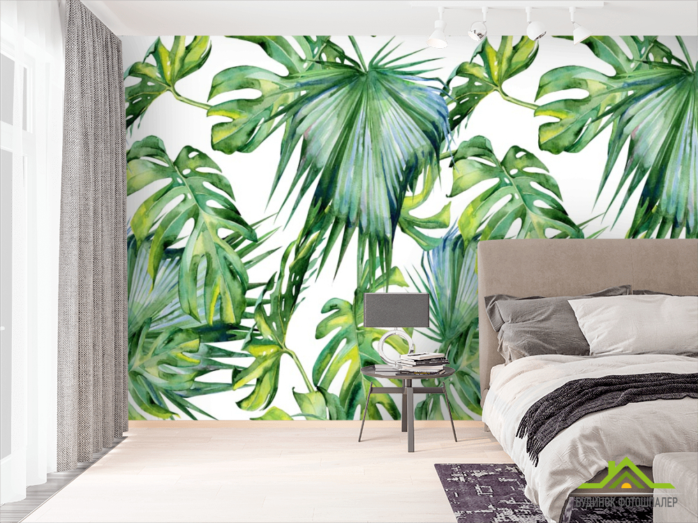 Фотошпалери Тропічний принт