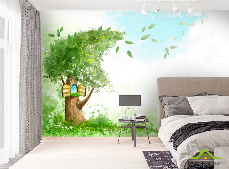 выбрать Фотошпалери Дерево Фотошпалери Ілюстрації на стіну