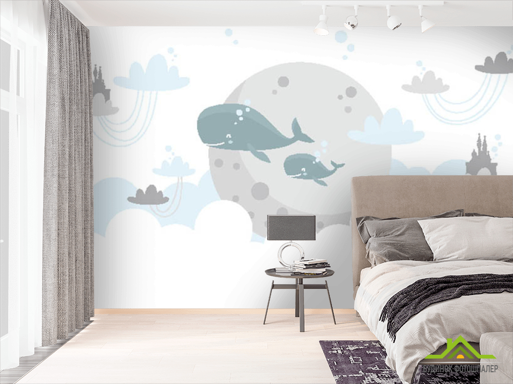 Фотообои кит