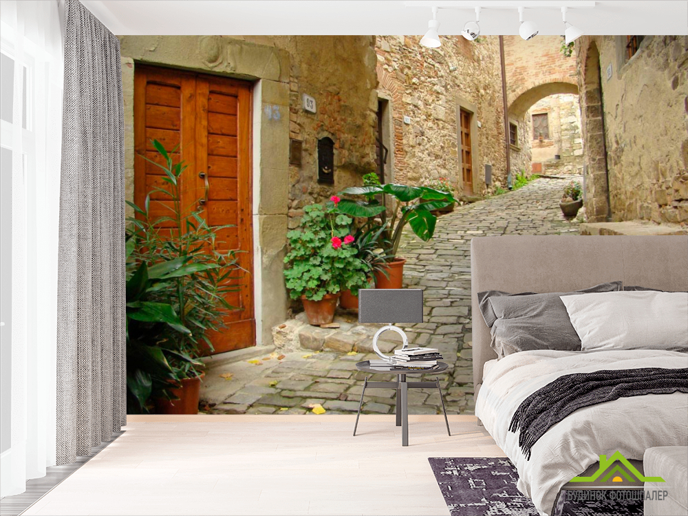 Фотошпалери Вуличка з аркою