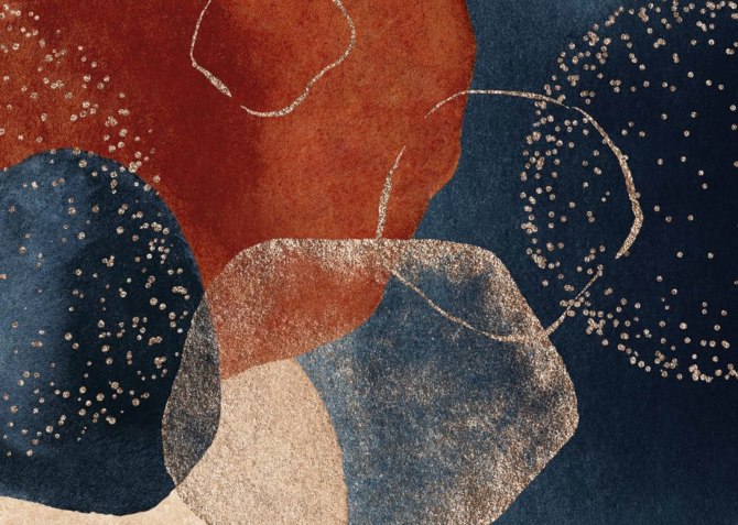 Фотошпалери золоті розводи