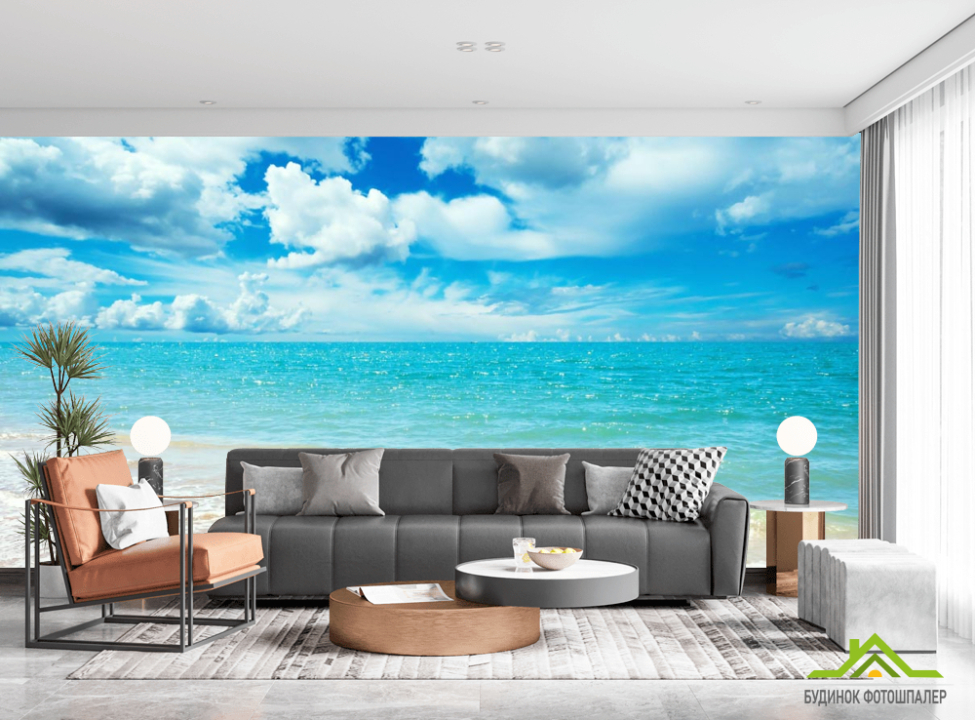выбрать Фотошпалери Море блищить під сонцем Фотошпалери Море на стіну