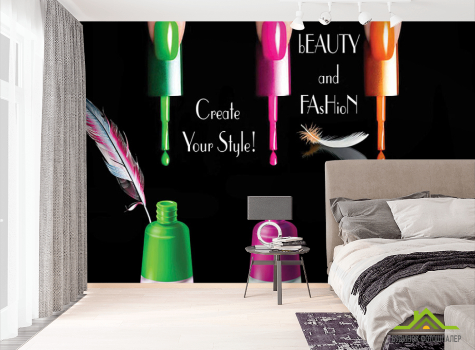 выбрать Фотообои Для маникюрного салона Фотообои в салон красоты на стену