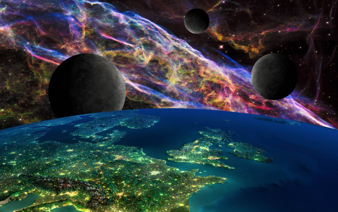 Фотошпалери Космос і планети