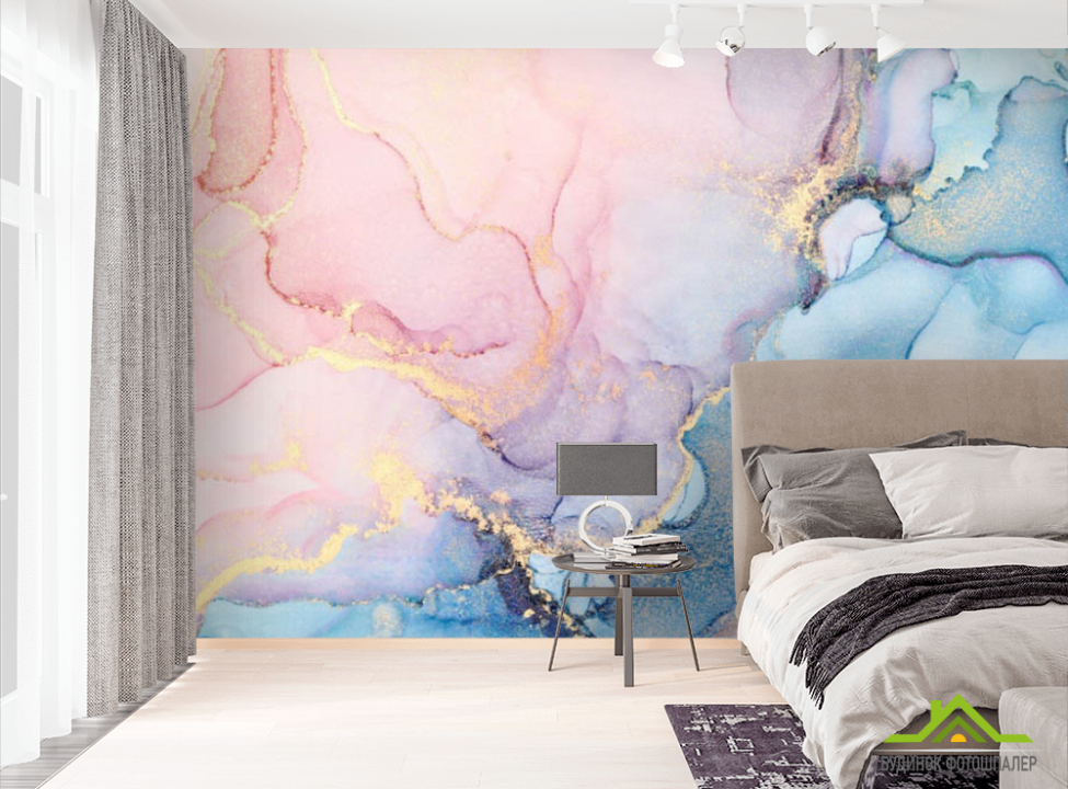 выбрать Фотошпалери Рожевий fluid art Фотошпалери Fluid art на стіну