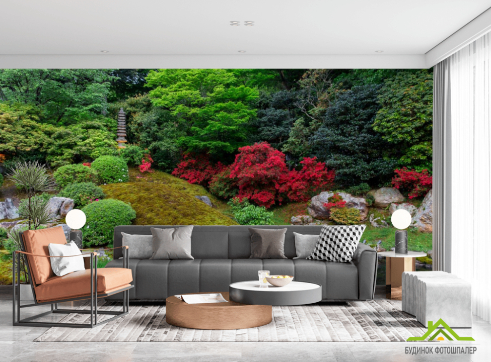 выбрать Фотошпалери поляна над струмочком Фотошпалери Природа на стіну