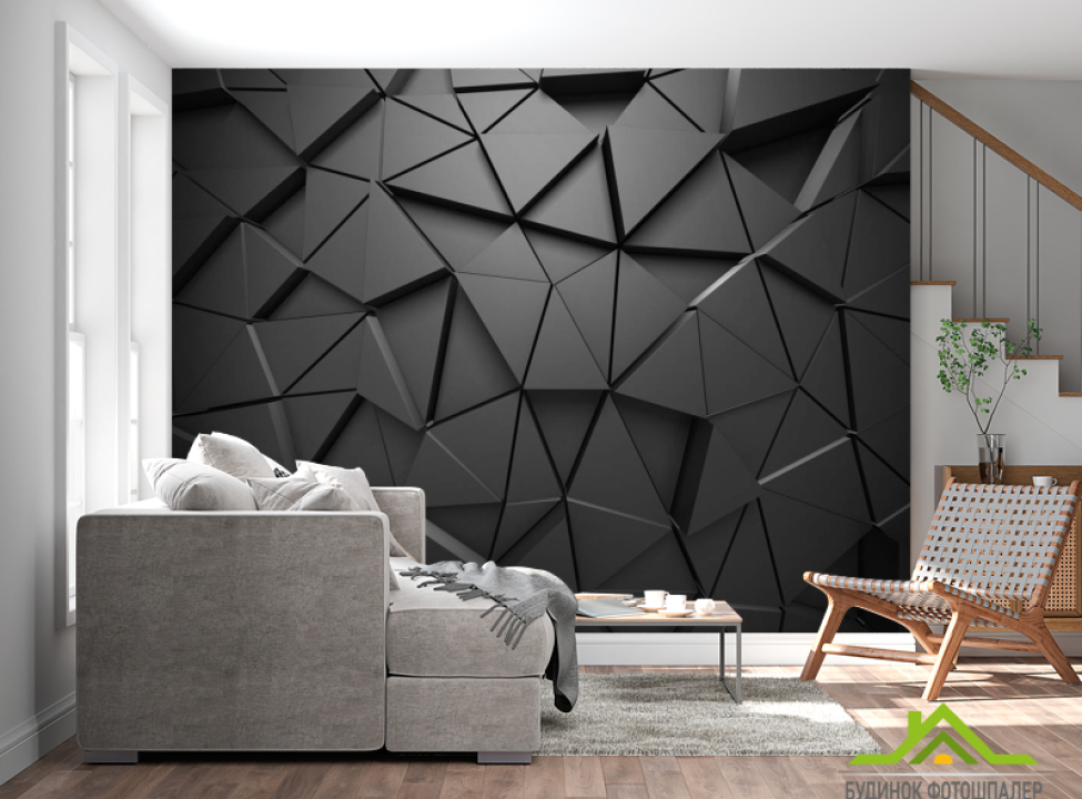 выбрать Фотообои треугольники Фотообои Хай Тек на стену
