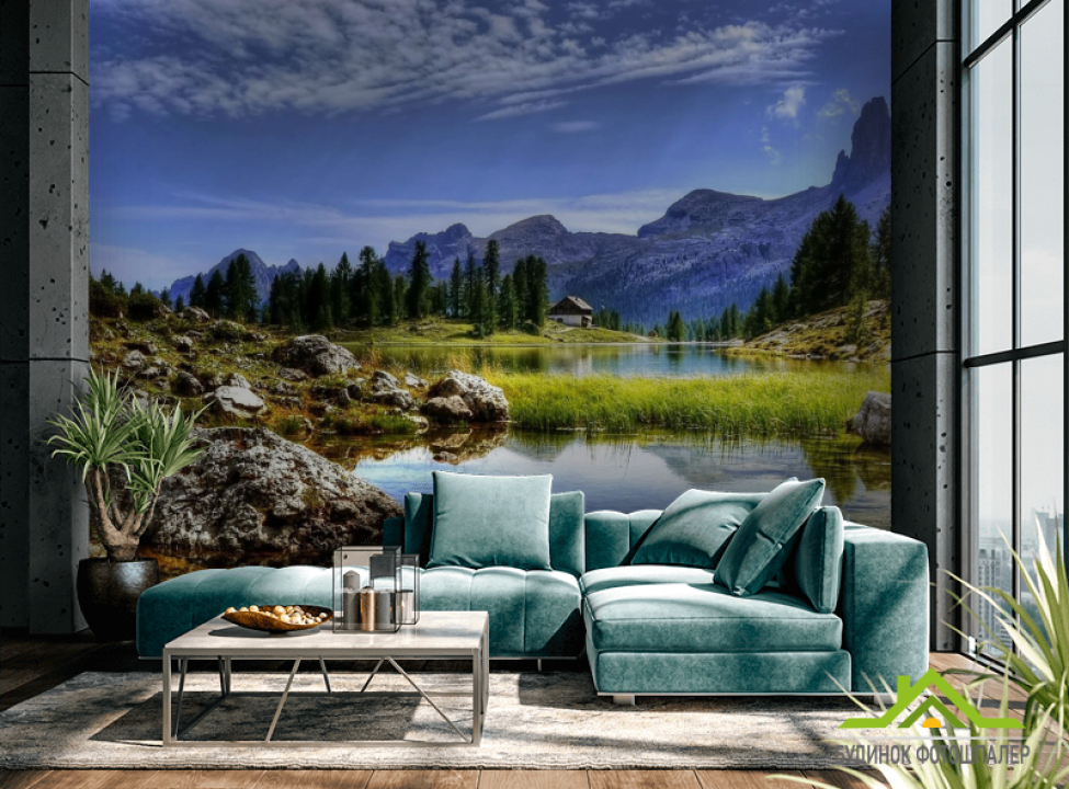 выбрать Фотошпалери Пейзаж в горах Фотошпалери Природа на стіну