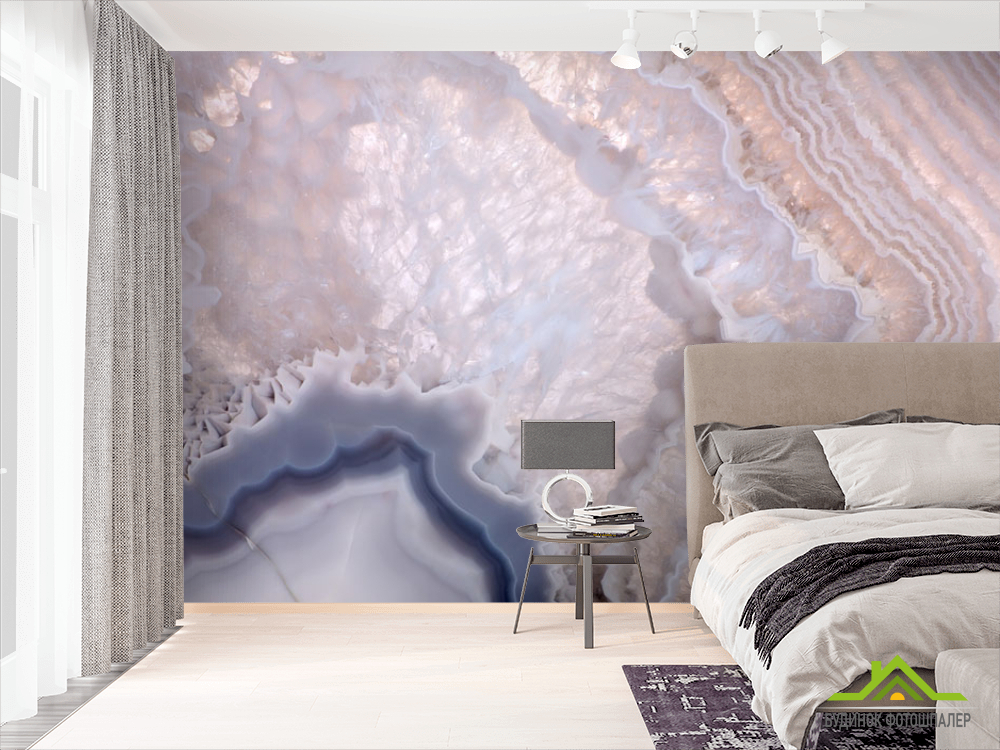 Фотошпалери Текстура рожевого кварцу