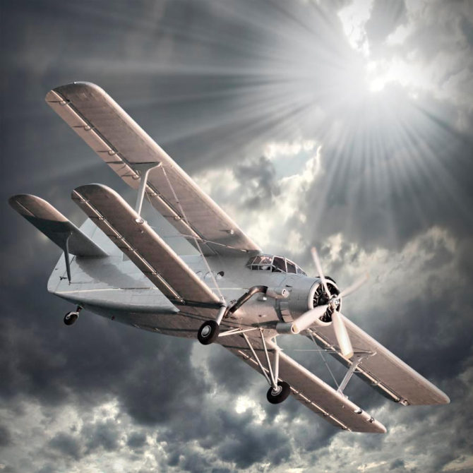 Фотошпалери Літак