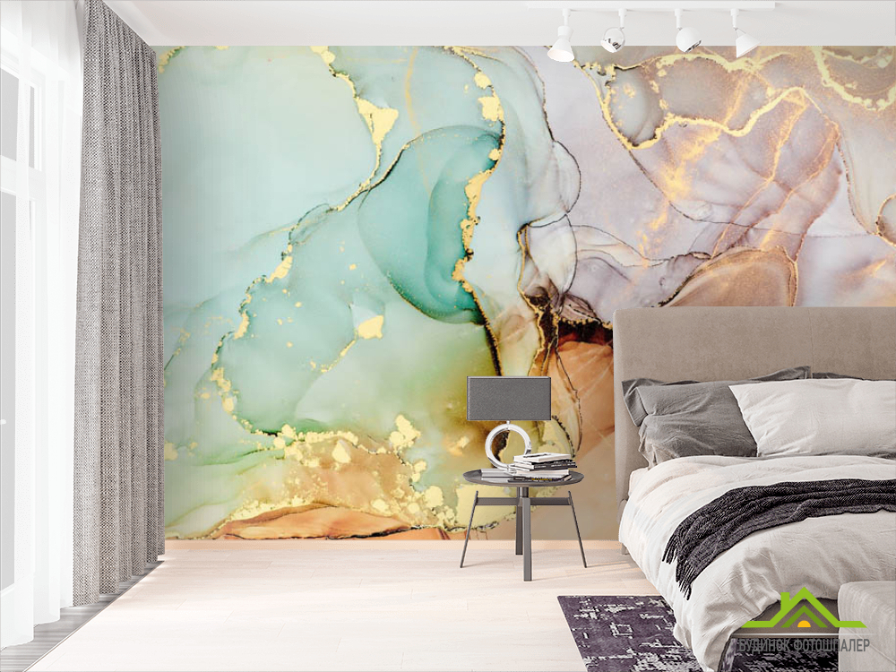 Фотошпалери Салатовий флюїд