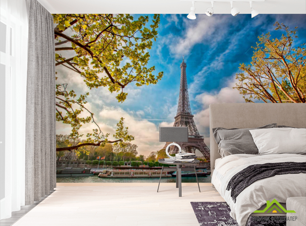 выбрать Фотошпалери Париж восени Фотошпалери Старе місто на стіну