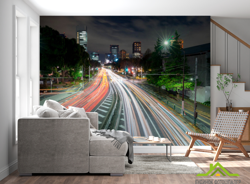 выбрать Фотообои Мегаполис Фотообои Расширяющие пространство на стену