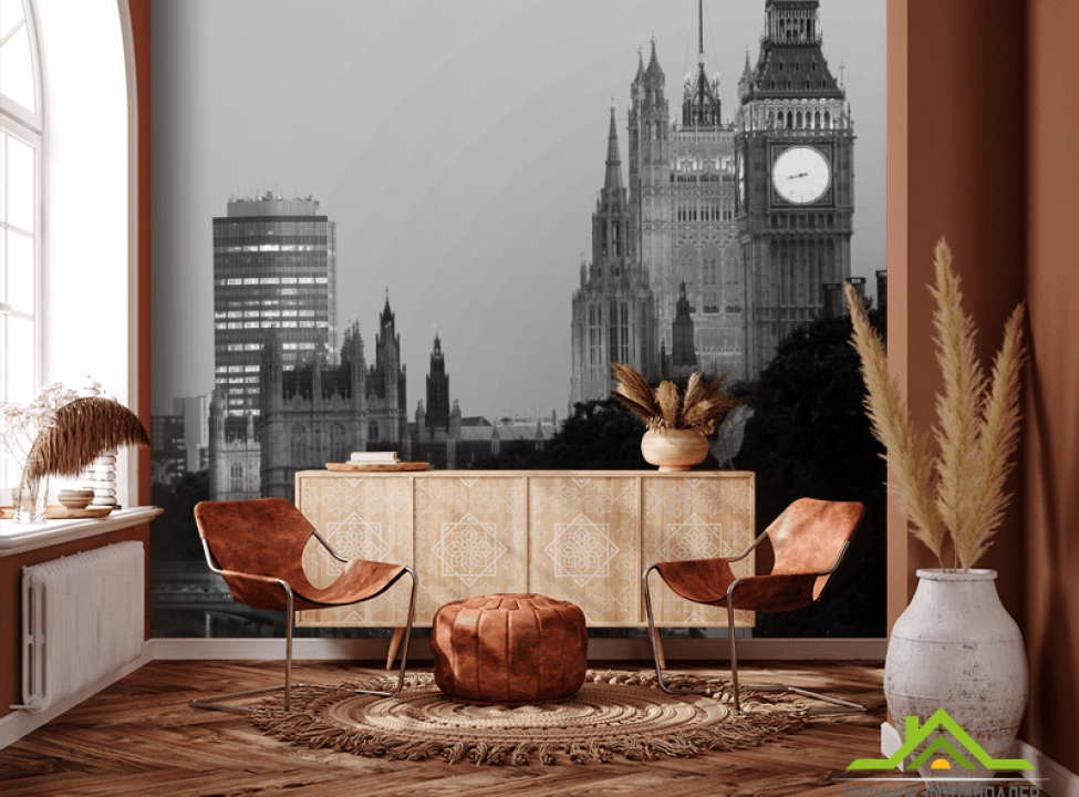 выбрать Фотообои Биг-Бен в Лондоне Фотообои ночной город на стену