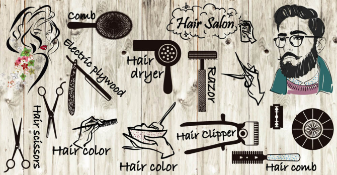 Фотообои Для парикмахерской