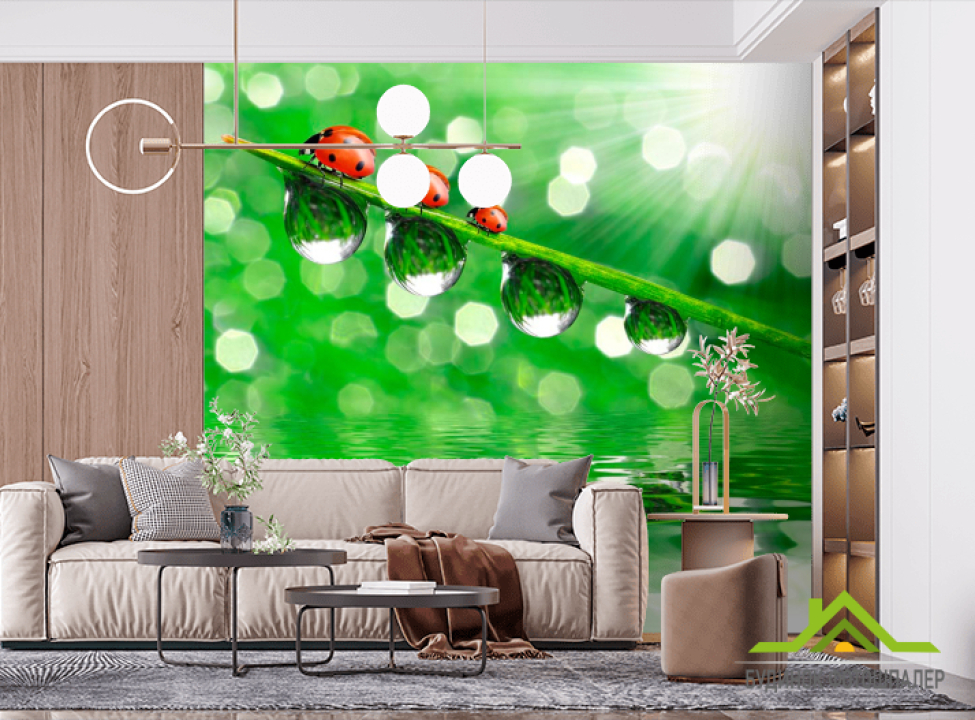 выбрать Фотошпалери Сонечка, травичка Фотошпалери Природа на стіну