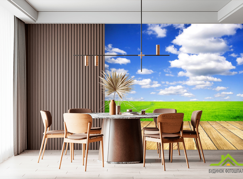 выбрать Фотошпалери небо і трава Фотошпалери Природа на стіну